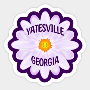 Yatesville Georgia Sticker
